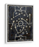 Diagrama de jugada de futbol - HUGO | Cuadro decorativo de Canvas Lab