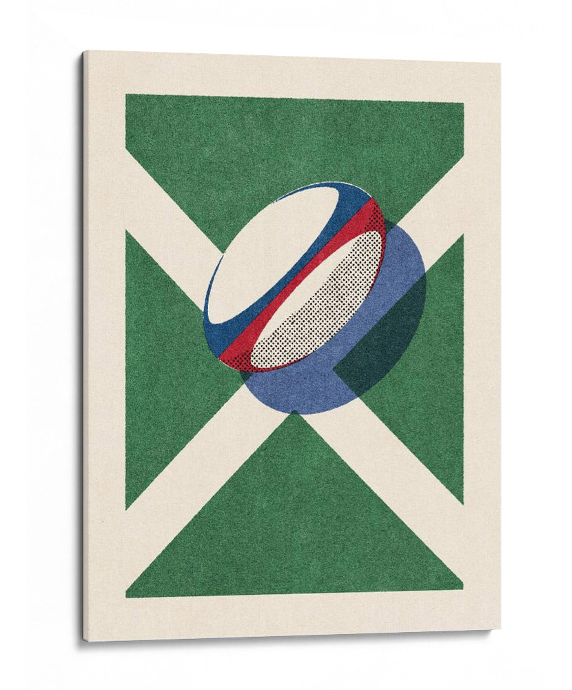 Espíritu del rugby escocés - Daniel Coulmann | Cuadro decorativo de Canvas Lab