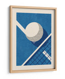 Juego de tenis retro - Daniel Coulmann | Cuadro decorativo de Canvas Lab