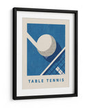 Gráfico de tenis de mesa - Daniel Coulmann | Cuadro decorativo de Canvas Lab