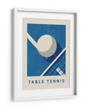 Gráfico de tenis de mesa - Daniel Coulmann | Cuadro decorativo de Canvas Lab