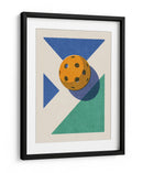 Geometría de la pelota de wiffle naranja - Daniel Coulmann | Cuadro decorativo de Canvas Lab