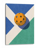 Cancha de pickleball naranja - Daniel Coulmann | Cuadro decorativo de Canvas Lab