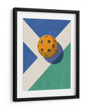 Cancha de pickleball naranja - Daniel Coulmann | Cuadro decorativo de Canvas Lab