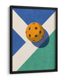 Cancha de pickleball naranja - Daniel Coulmann | Cuadro decorativo de Canvas Lab