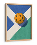 Cancha de pickleball naranja - Daniel Coulmann | Cuadro decorativo de Canvas Lab