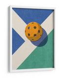 Cancha de pickleball naranja - Daniel Coulmann | Cuadro decorativo de Canvas Lab