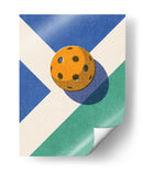 Cancha de pickleball naranja - Daniel Coulmann | Cuadro decorativo de Canvas Lab