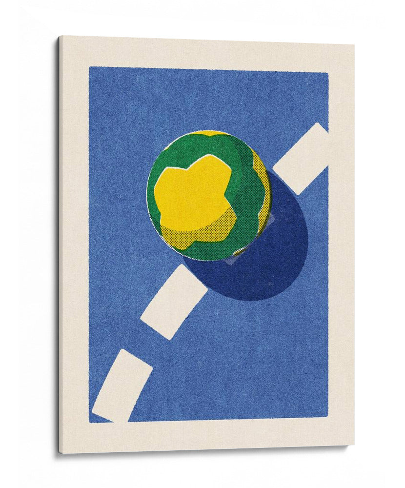 Globo deportivo gráfico - Daniel Coulmann | Cuadro decorativo de Canvas Lab