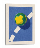 Globo deportivo gráfico - Daniel Coulmann | Cuadro decorativo de Canvas Lab
