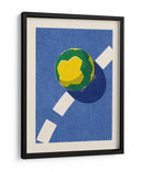Globo deportivo gráfico - Daniel Coulmann | Cuadro decorativo de Canvas Lab