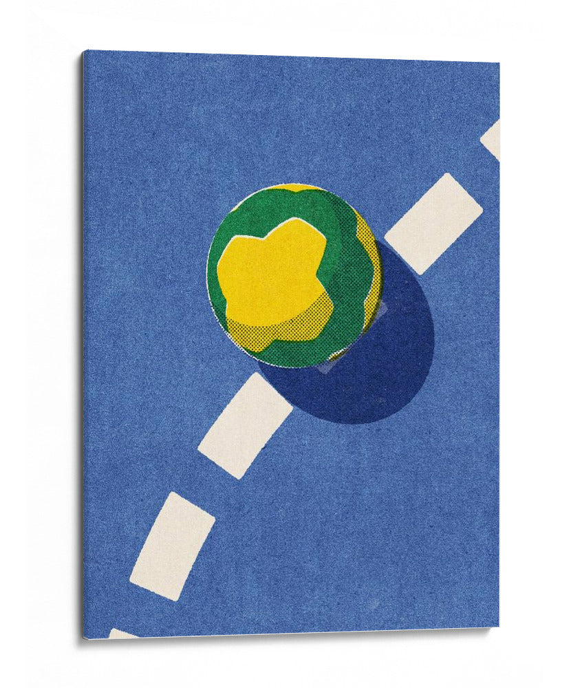 Juego abstracto del globo terráqueo - Daniel Coulmann | Cuadro decorativo de Canvas Lab