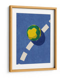 Juego abstracto del globo terráqueo - Daniel Coulmann | Cuadro decorativo de Canvas Lab