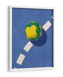 Juego abstracto del globo terráqueo - Daniel Coulmann | Cuadro decorativo de Canvas Lab