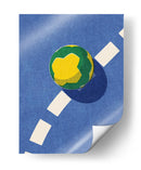 Juego abstracto del globo terráqueo - Daniel Coulmann | Cuadro decorativo de Canvas Lab
