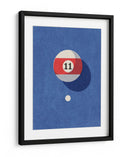 Bola de billar de once rayas - Daniel Coulmann | Cuadro decorativo de Canvas Lab