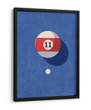 Bola de billar de once rayas - Daniel Coulmann | Cuadro decorativo de Canvas Lab