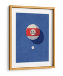 Bola de billar de once rayas - Daniel Coulmann | Cuadro decorativo de Canvas Lab