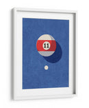 Bola de billar de once rayas - Daniel Coulmann | Cuadro decorativo de Canvas Lab