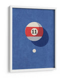 Bola de billar de once rayas - Daniel Coulmann | Cuadro decorativo de Canvas Lab
