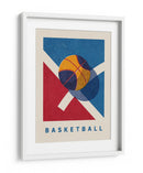 Juego de baloncesto retro - Daniel Coulmann | Cuadro decorativo de Canvas Lab