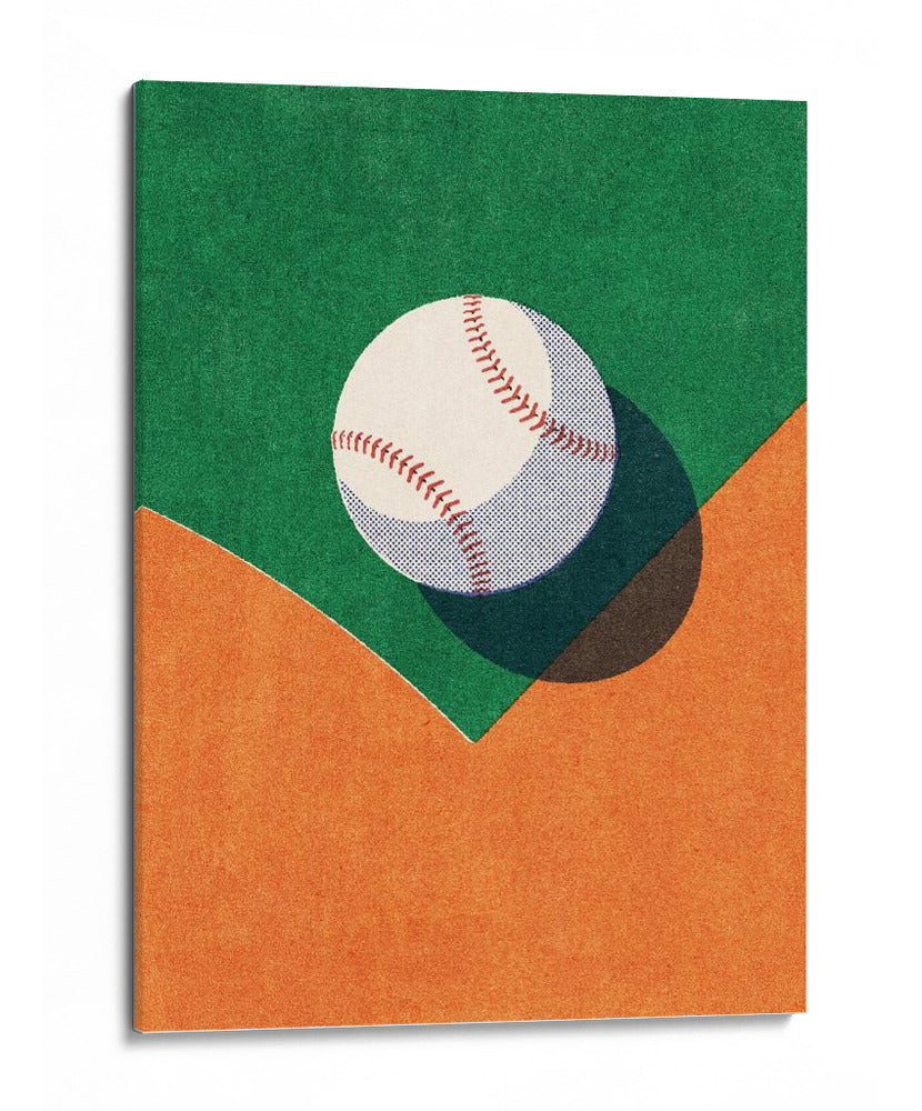 Esquina del campo de béisbol - Daniel Coulmann | Cuadro decorativo de Canvas Lab