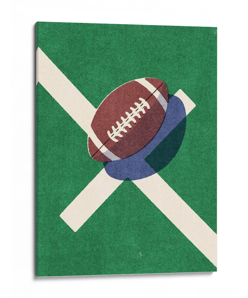 Futbol americano del día del partido - Daniel Coulmann | Cuadro decorativo de Canvas Lab