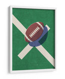 Futbol americano del día del partido - Daniel Coulmann | Cuadro decorativo de Canvas Lab