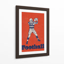 Juego de futbol clásico - Nicholas | Cuadro decorativo de Canvas Lab