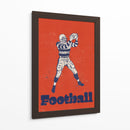 Juego de futbol clásico - Nicholas | Cuadro decorativo de Canvas Lab