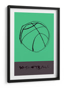 Boceto minimalista de baloncesto - cartissi | Cuadro decorativo de Canvas Lab