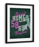 Campeones de jonrones de béisbol - Fluidys Studio IV | Cuadro decorativo de Canvas Lab