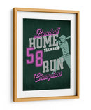 Campeones de jonrones de béisbol - Fluidys Studio IV | Cuadro decorativo de Canvas Lab