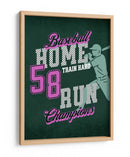 Campeones de jonrones de béisbol - Fluidys Studio IV | Cuadro decorativo de Canvas Lab
