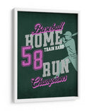 Campeones de jonrones de béisbol - Fluidys Studio IV | Cuadro decorativo de Canvas Lab
