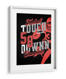 Campeones del touchdown de futbol americano - Fluidys Studio IV | Cuadro decorativo de Canvas Lab