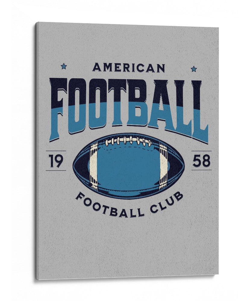 Club de futbol americano - Fluidys Studio IV | Cuadro decorativo de Canvas Lab