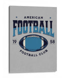 Club de futbol americano - Fluidys Studio IV | Cuadro decorativo de Canvas Lab