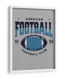 Club de futbol americano - Fluidys Studio IV | Cuadro decorativo de Canvas Lab