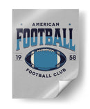 Club de futbol americano - Fluidys Studio IV | Cuadro decorativo de Canvas Lab