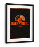 Club de baloncesto vintage - Fluidys Studio IV | Cuadro decorativo de Canvas Lab