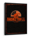 Club de baloncesto vintage - Fluidys Studio IV | Cuadro decorativo de Canvas Lab