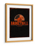 Club de baloncesto vintage - Fluidys Studio IV | Cuadro decorativo de Canvas Lab