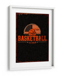 Club de baloncesto vintage - Fluidys Studio IV | Cuadro decorativo de Canvas Lab