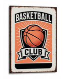 Emblema del club de baloncesto - Fluidys Studio IV | Cuadro decorativo de Canvas Lab