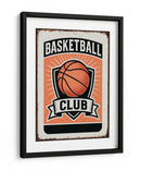 Emblema del club de baloncesto - Fluidys Studio IV | Cuadro decorativo de Canvas Lab