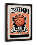 Emblema del club de baloncesto - Fluidys Studio IV | Cuadro decorativo de Canvas Lab