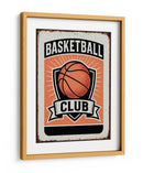 Emblema del club de baloncesto - Fluidys Studio IV | Cuadro decorativo de Canvas Lab