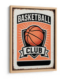 Emblema del club de baloncesto - Fluidys Studio IV | Cuadro decorativo de Canvas Lab