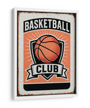Emblema del club de baloncesto - Fluidys Studio IV | Cuadro decorativo de Canvas Lab